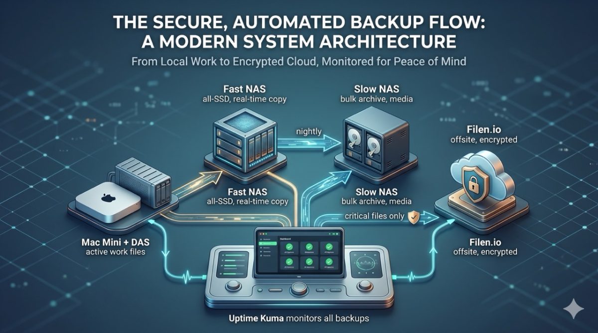 How I Back Up Everything: A Paranoid But Practical System
